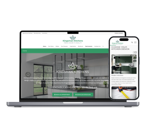 Kingsman Kitchens, Website Design & SEO